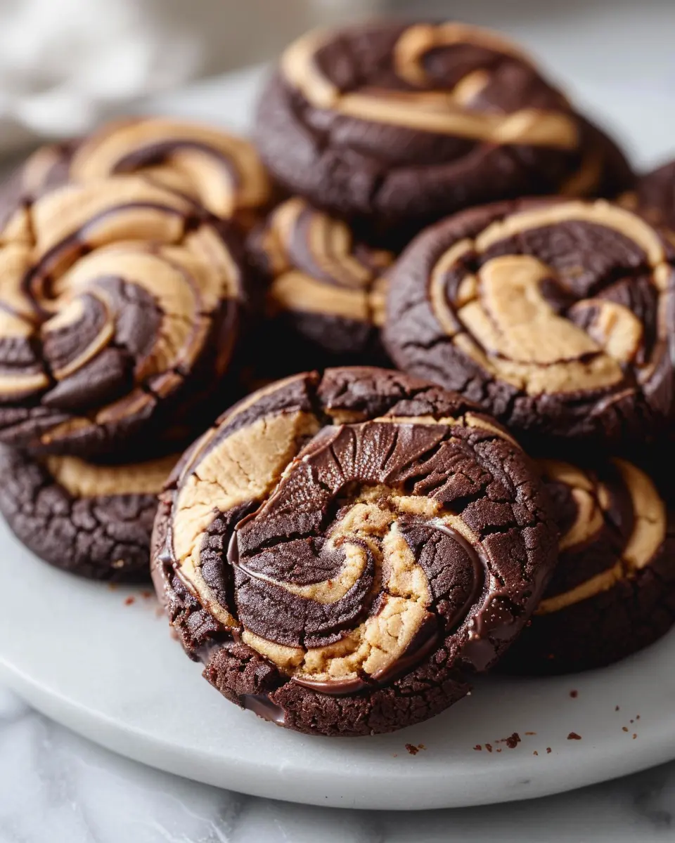 Chocolate Peanut Butter Swirl Cookies: The Best Homemade Treat