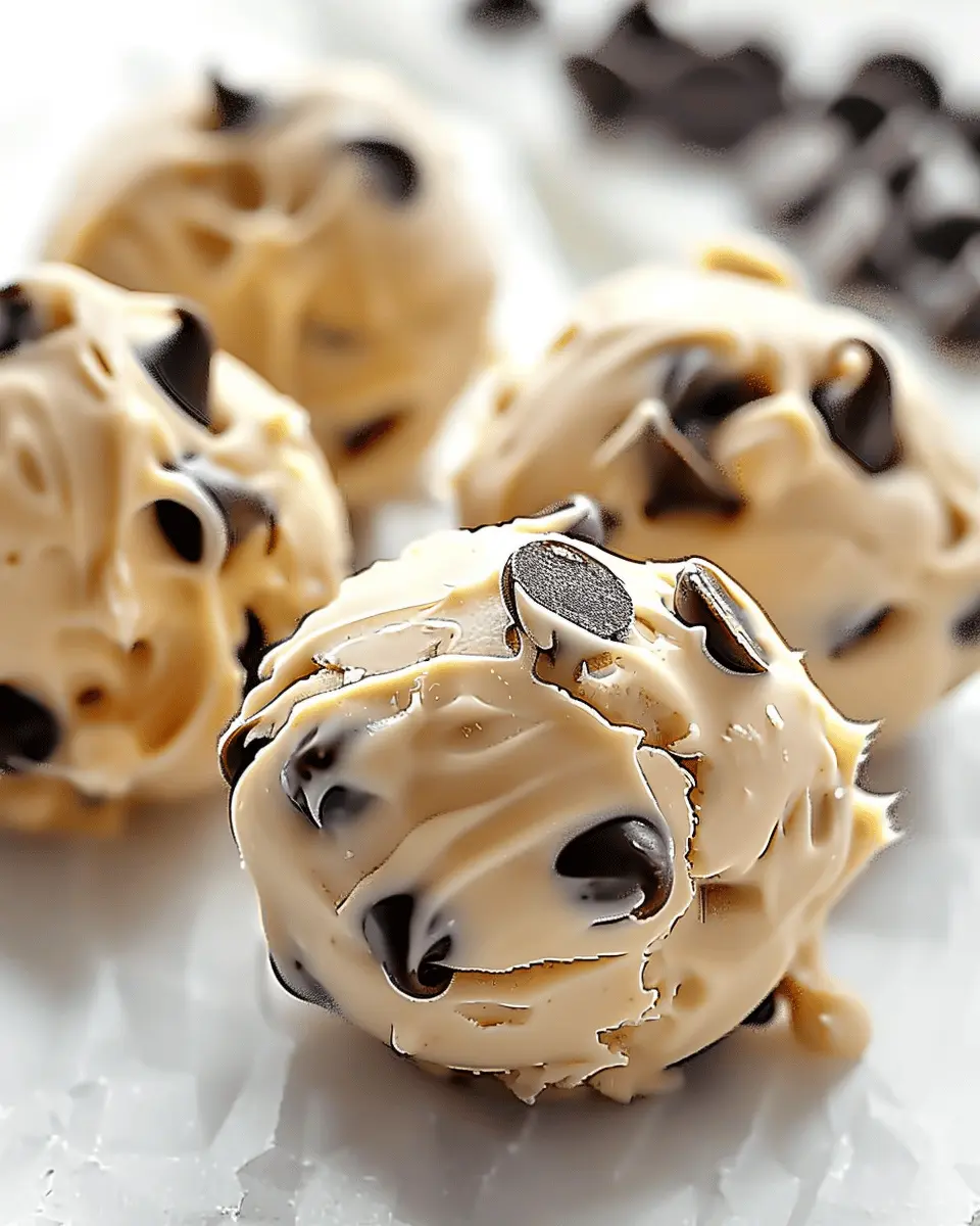 Frozen Greek Yogurt Peanut Butter Bites: Easy Treat with Chocolate Chips