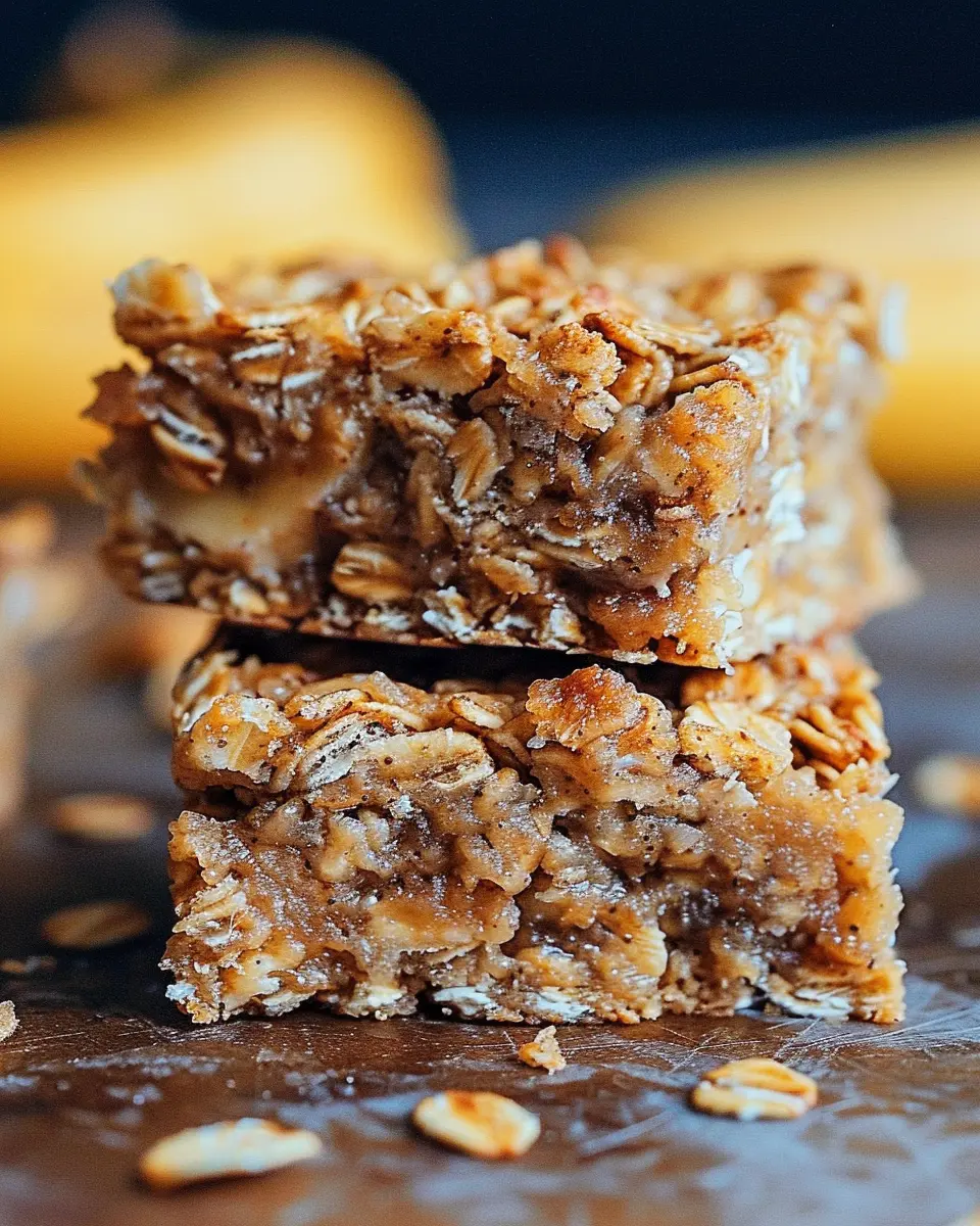Irresistible Banana Oatmeal Bars for Easy and Healthy Snacking