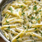 One Pot Creamy Garlic Pasta (Just 20 Minutes!)