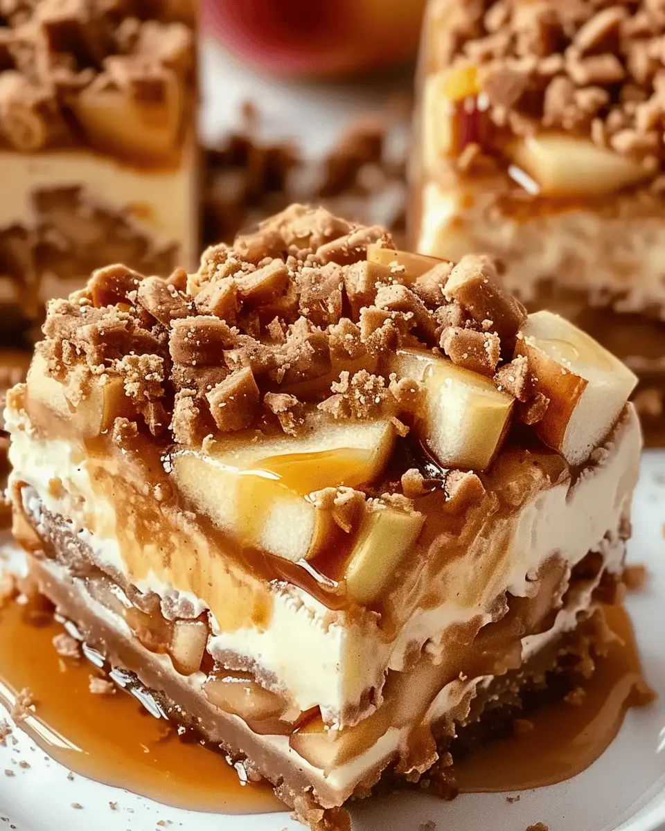 Caramel Apple Cheesecake Bars: The Best Indulgent Treat at Home