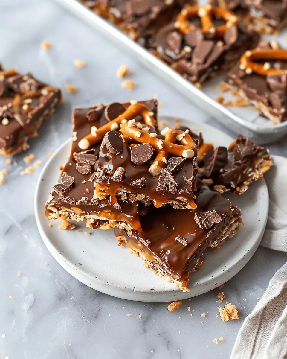 Quick No-Bake Salted Caramel Pretzel Bars for Sweet Cravings