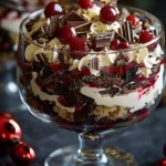 Black Forest Trifle for Christmas