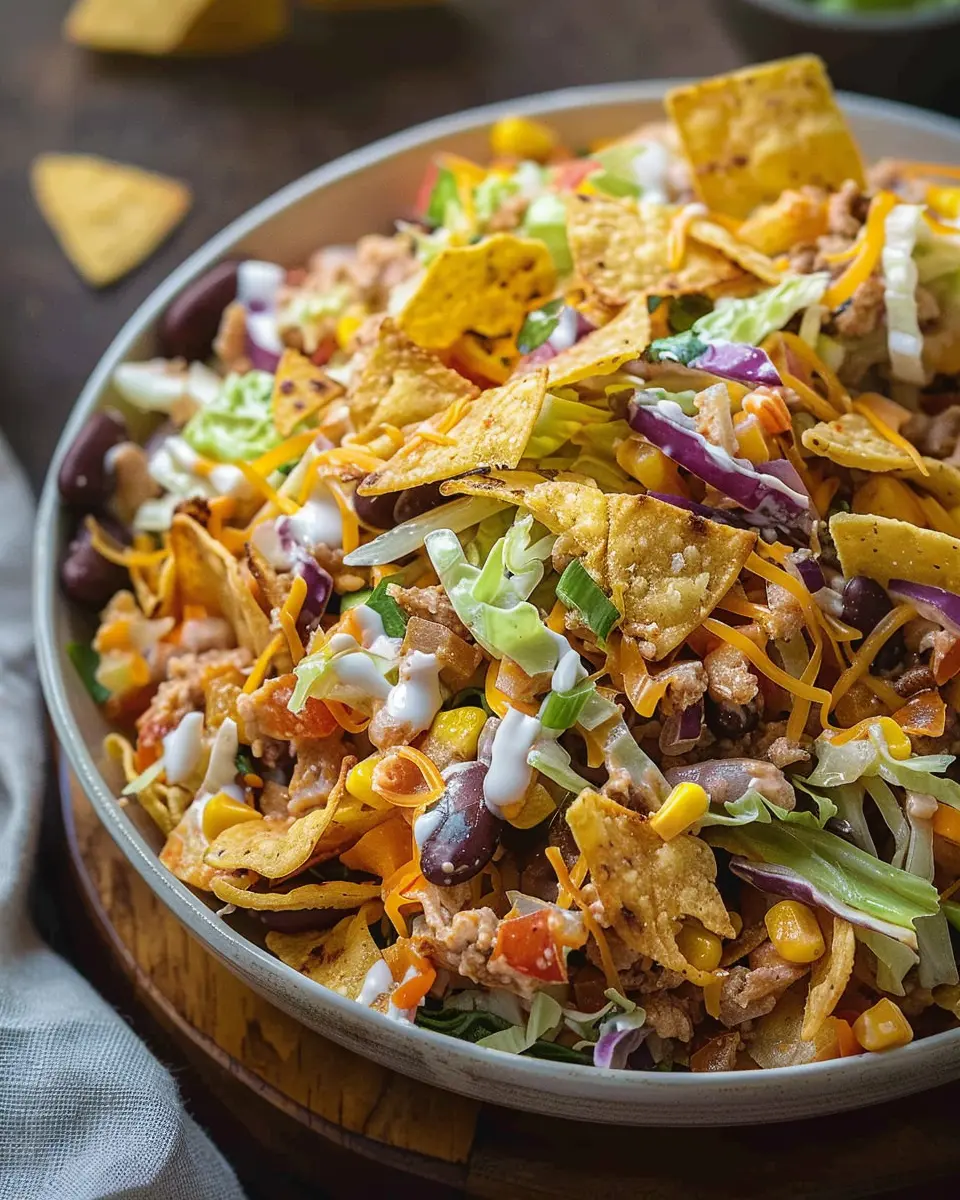 Frito Cowboy Cabbage: Easy Comfort Food with Turkey Bacon