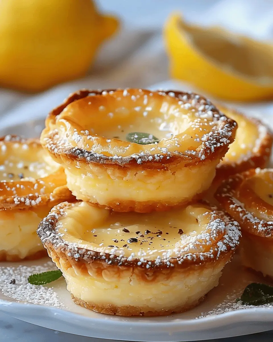 Baby Lemon Impossible Pies: The Best Zesty Treat for Home Cooks