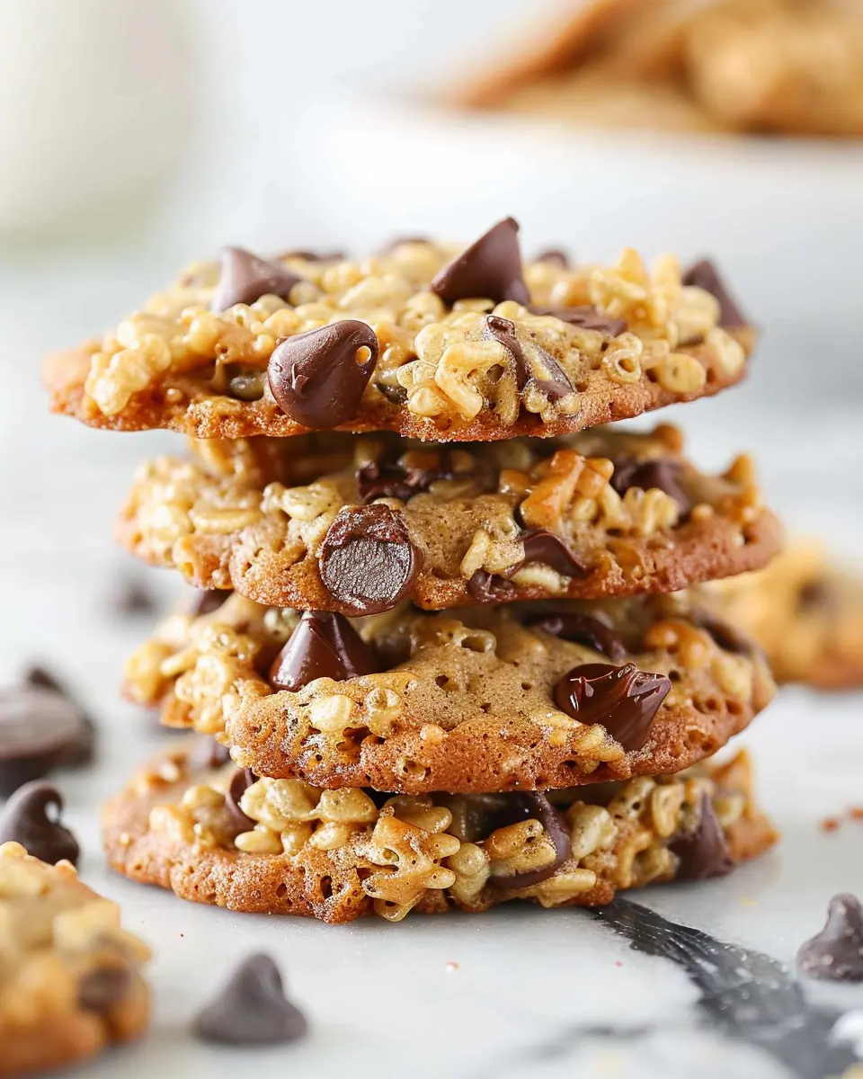 Rice Krispie Chocolate Chip Cookies: The Indulgent Treat You’ll Love