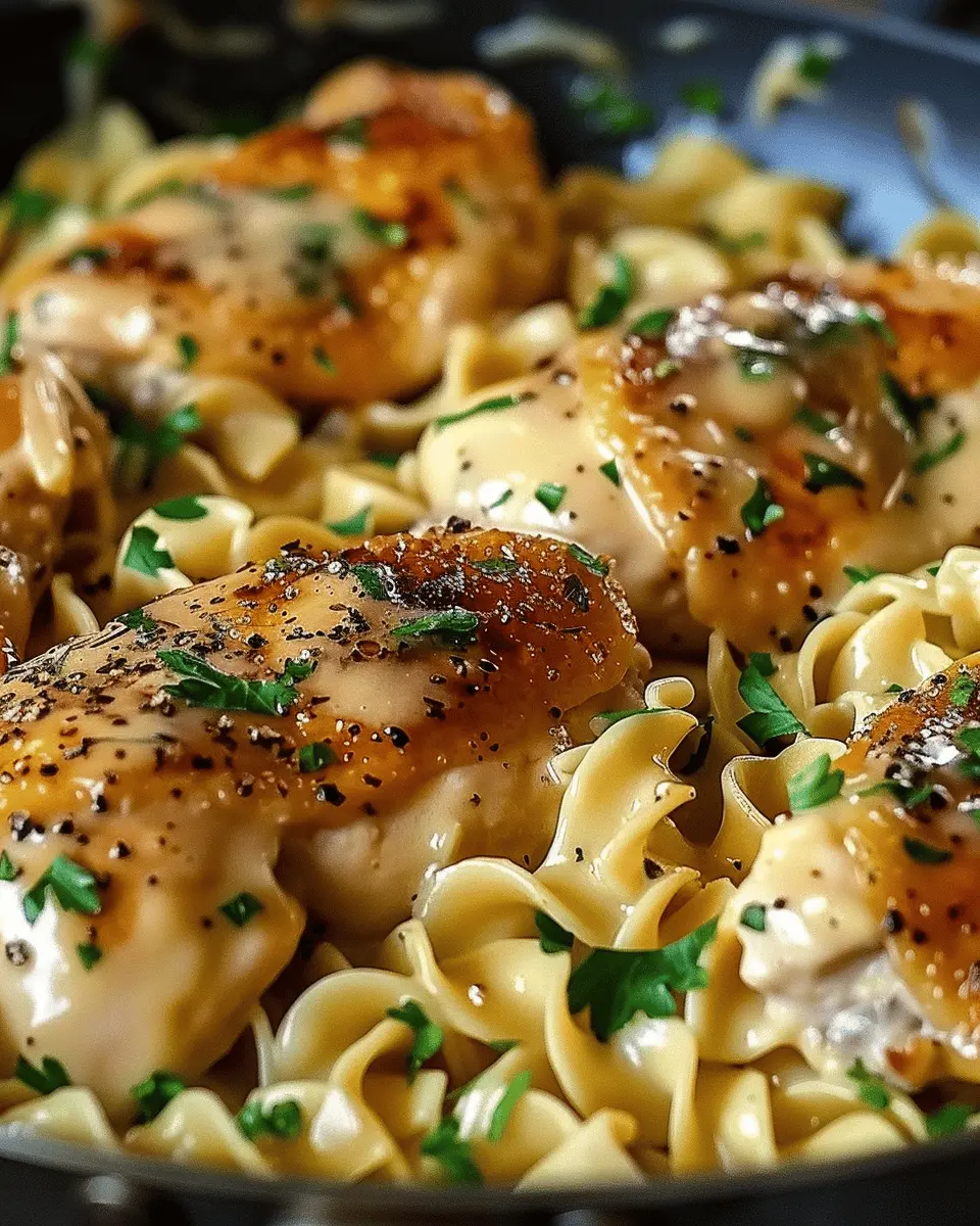 One-Pan Chicken with Buttered Noodles: Easy, Delicious Family Dinner