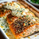 Baked Boursin Salmon – Creamy, Flavorful & Perfectly Baked