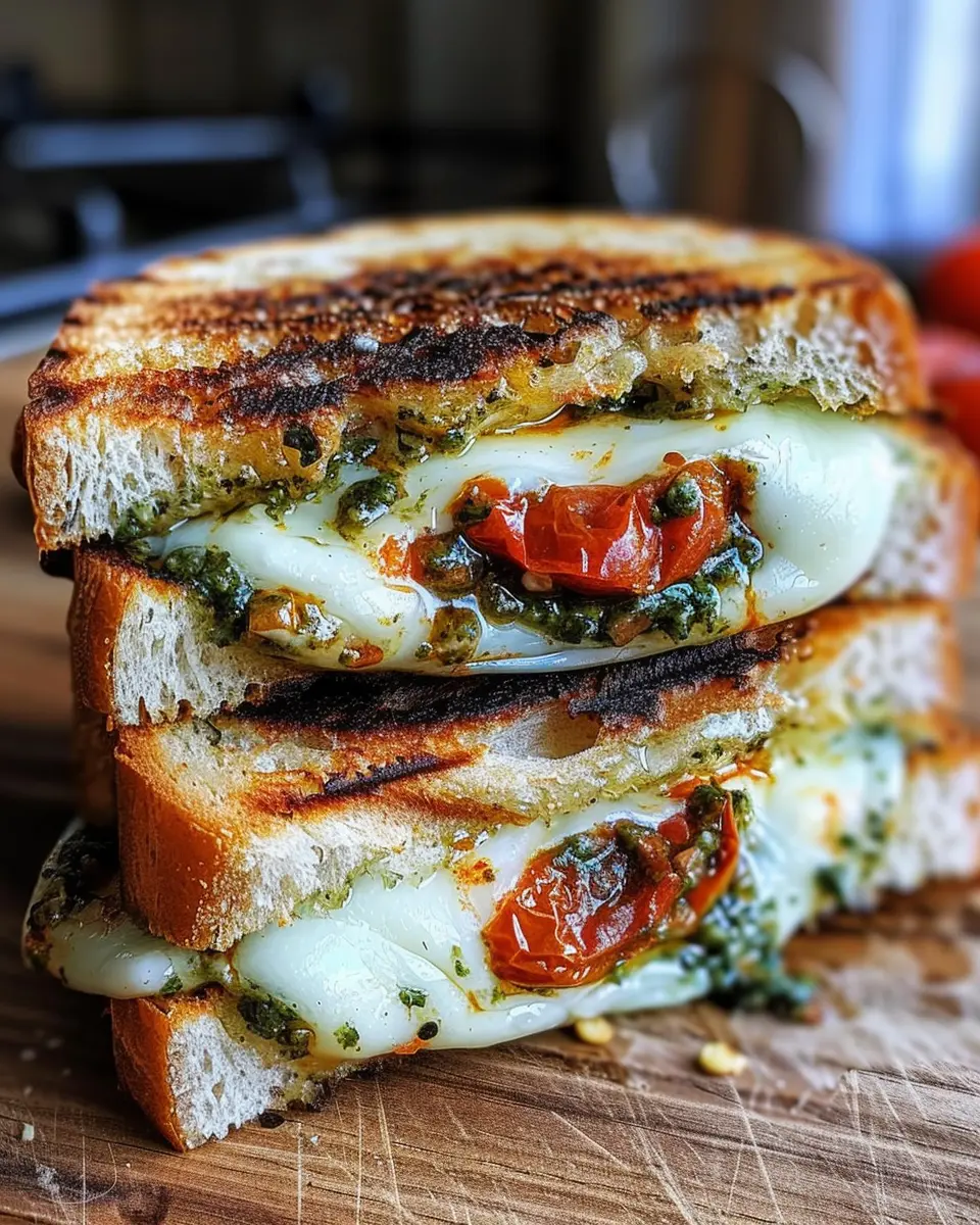Sun-Dried Tomato Pesto Grilled Cheese: An Easy Flavor Delight