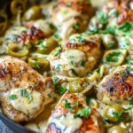 Creamy Pepperoncini Chicken Skillet Recipe – Quick & Easy