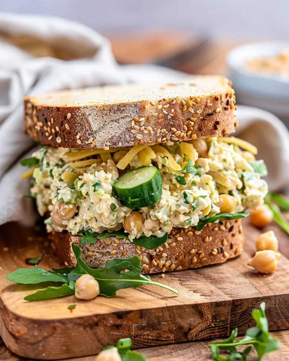 Chickpea Salad Sandwich: Easy, Delicious, and Perfect for Meal Prep