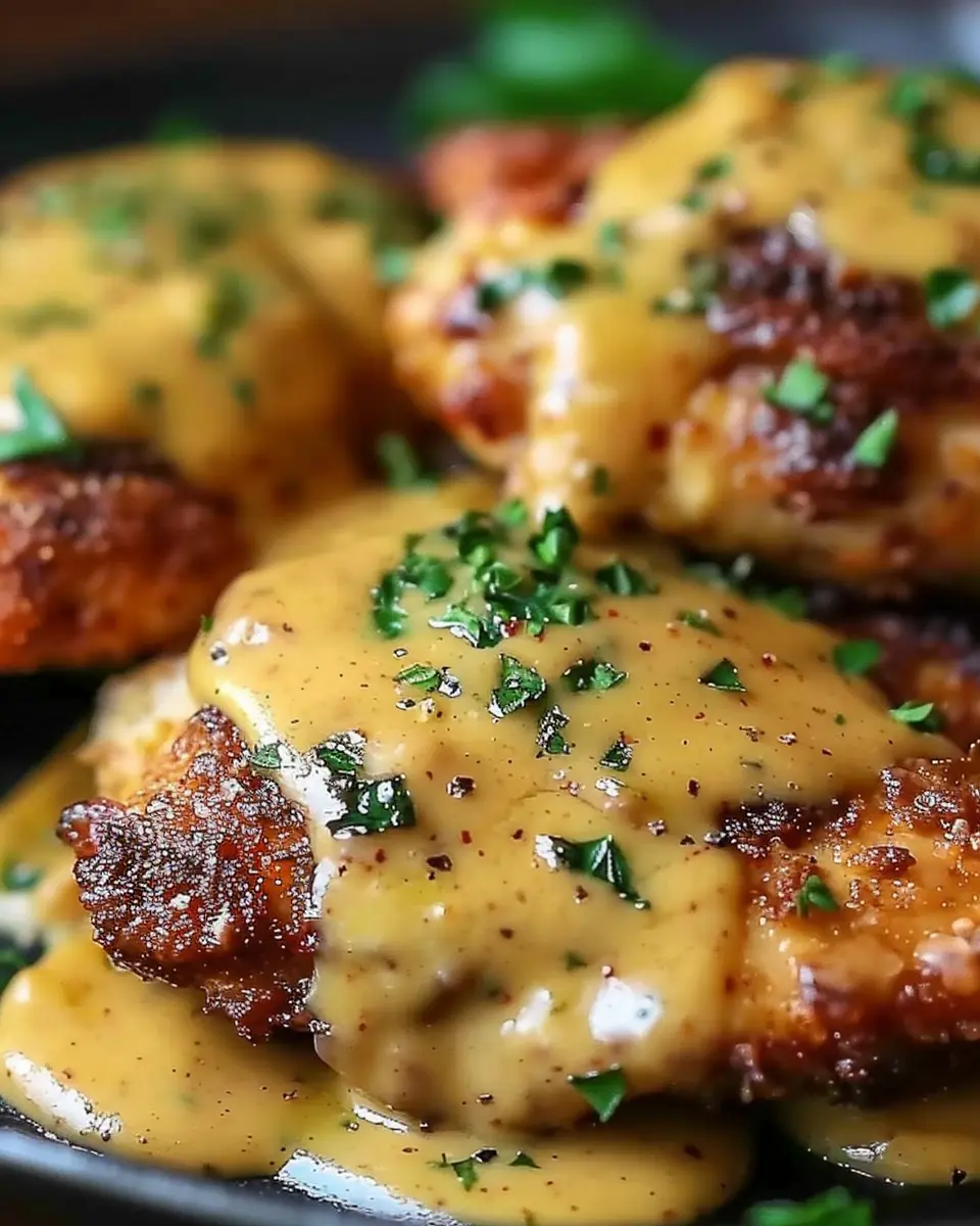 Pretzel Chicken with Mustard-Cheddar Sauce: The Best Recipe You’ll Love