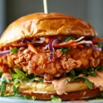 Flavor-Packed Thai Fried Chicken Sandwich Recipe