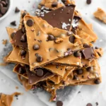 Healthy Cookie Dough Bark (Vegan & Gluten-Free)