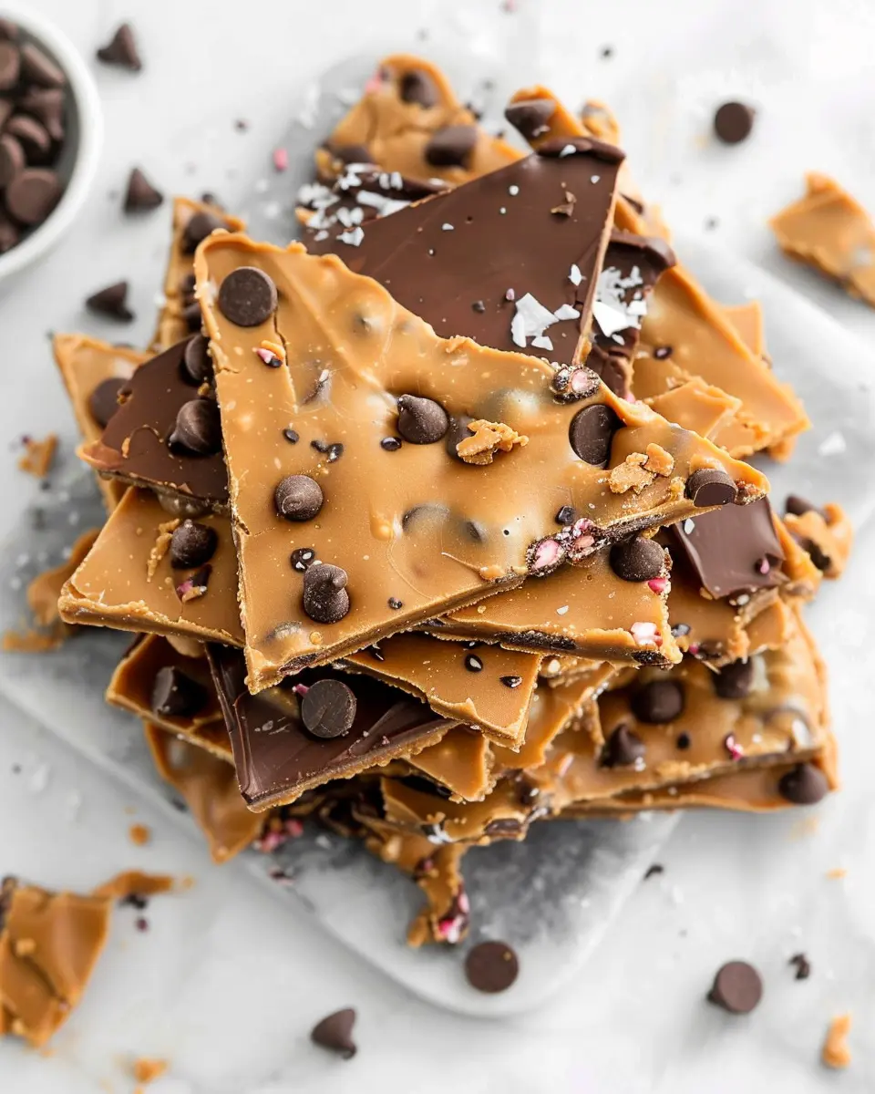 Healthy Cookie Dough Bark: The Best Vegan & Gluten-Free Treat