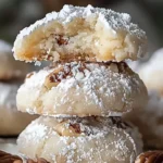Buttery Pecan Snowball Cookies
