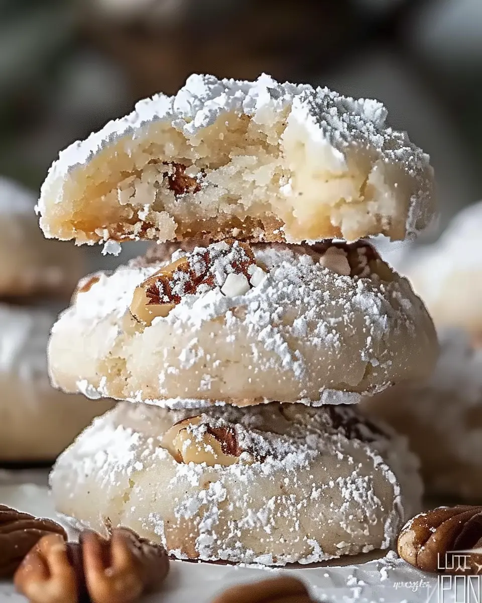 Buttery Pecan Snowball Cookies: The Best Indulgent Treats to Bake