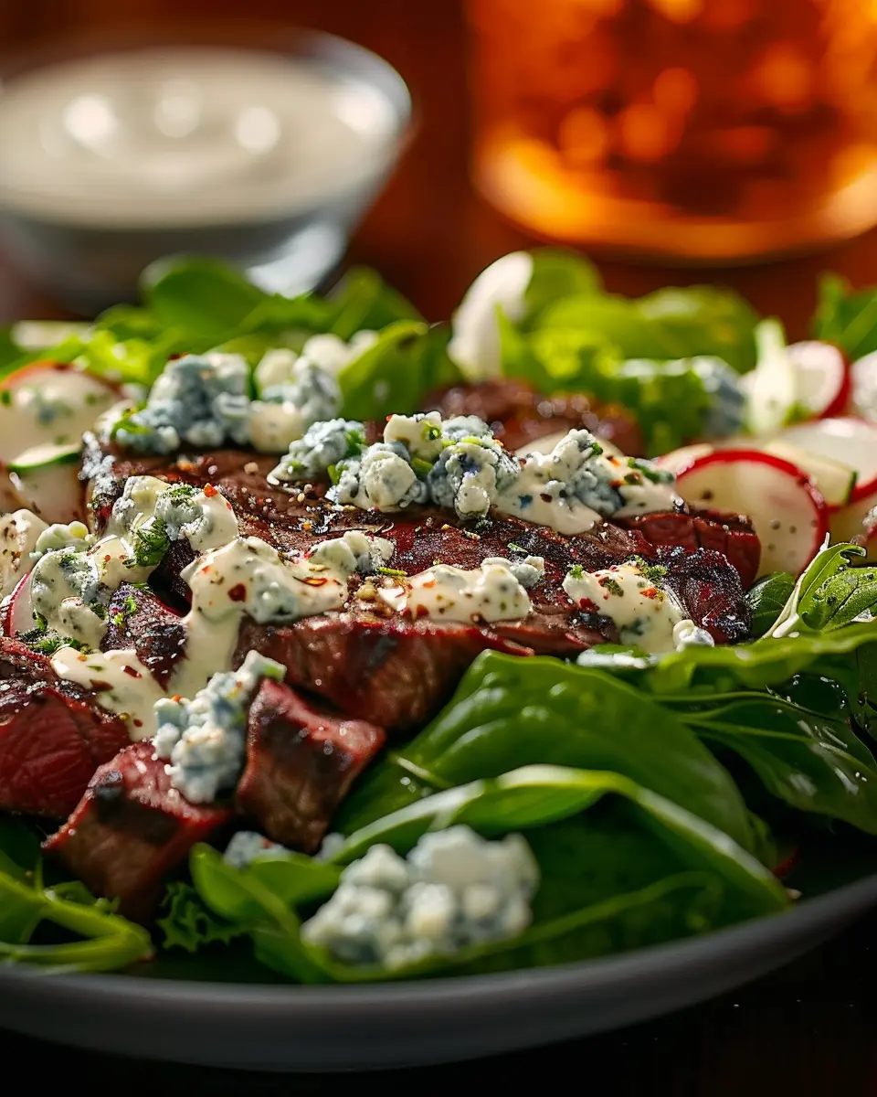 Steakhouse Blue Cheese Dressing Recipe: The Best Salad Game Changer