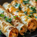Crispy Chicken Taquitos