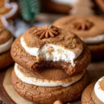 Gingerbread Cheesecake Cookies