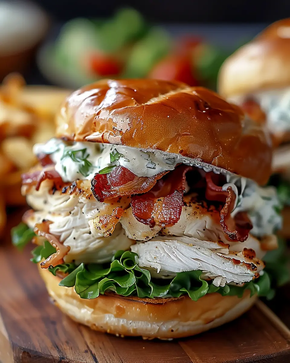 Chopped Chicken Turkey Bacon Ranch Sandwich: A Juicy 30-Minute Flavor Bomb