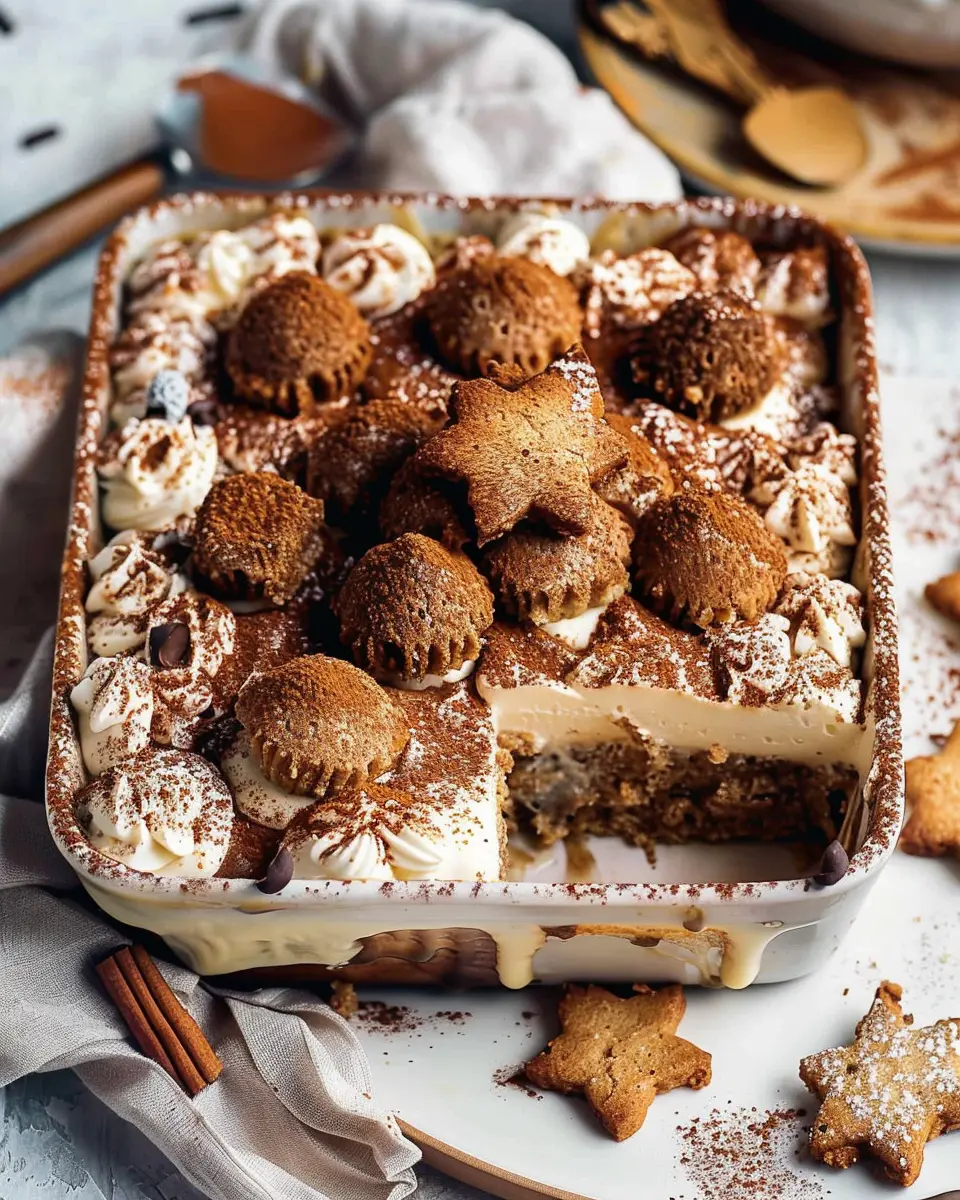 Easy Gingerbread Tiramisu: A Cozy Dessert for the Holiday Season