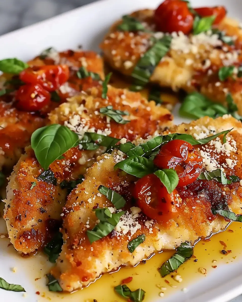 Delicious Parmesan-Basil Chicken Cutlets for an Easy Savory Dinner