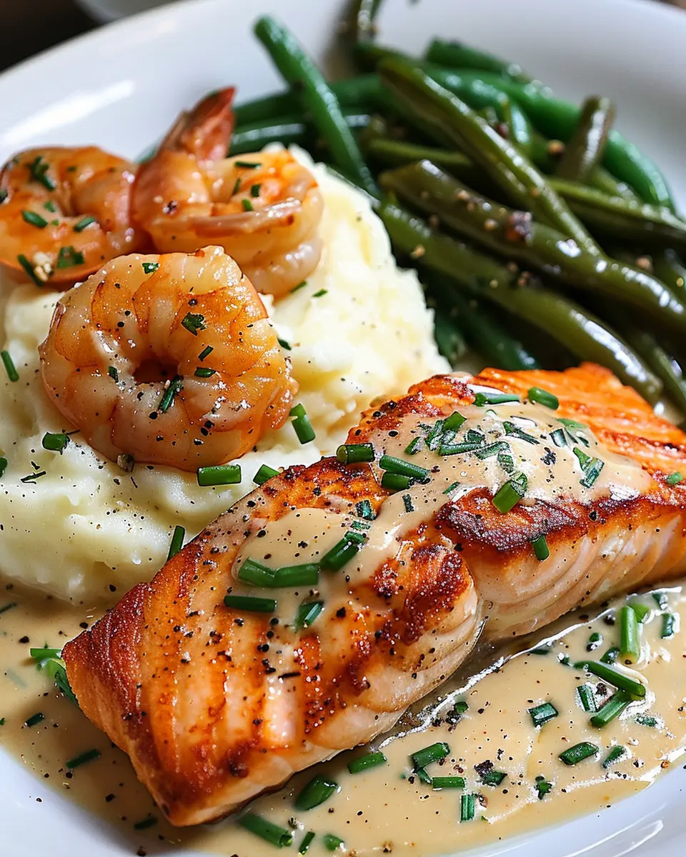 Cajun Shrimp and Salmon: Indulgent Flavor-Packed Dinner Delight