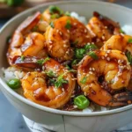 Honey Garlic Shrimp Bowls