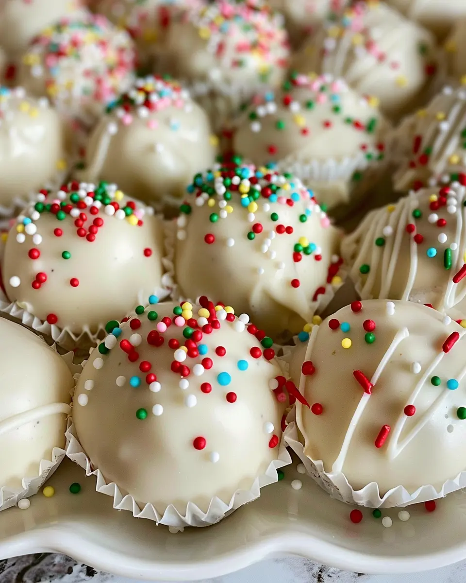 Sugar Cookie Truffles: Easy Indulgence for Homemade Treats