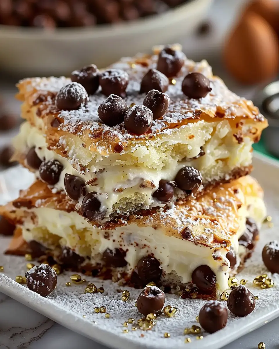 Classic Cannoli Squares: Easy, Indulgent Treat for Any Occasion