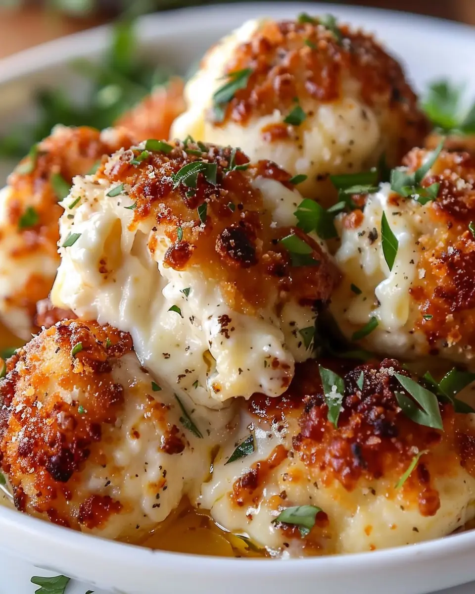 Parmesan Cloud Chicken Bombs: Juicy Turkey Bacon Delight Awaiting
