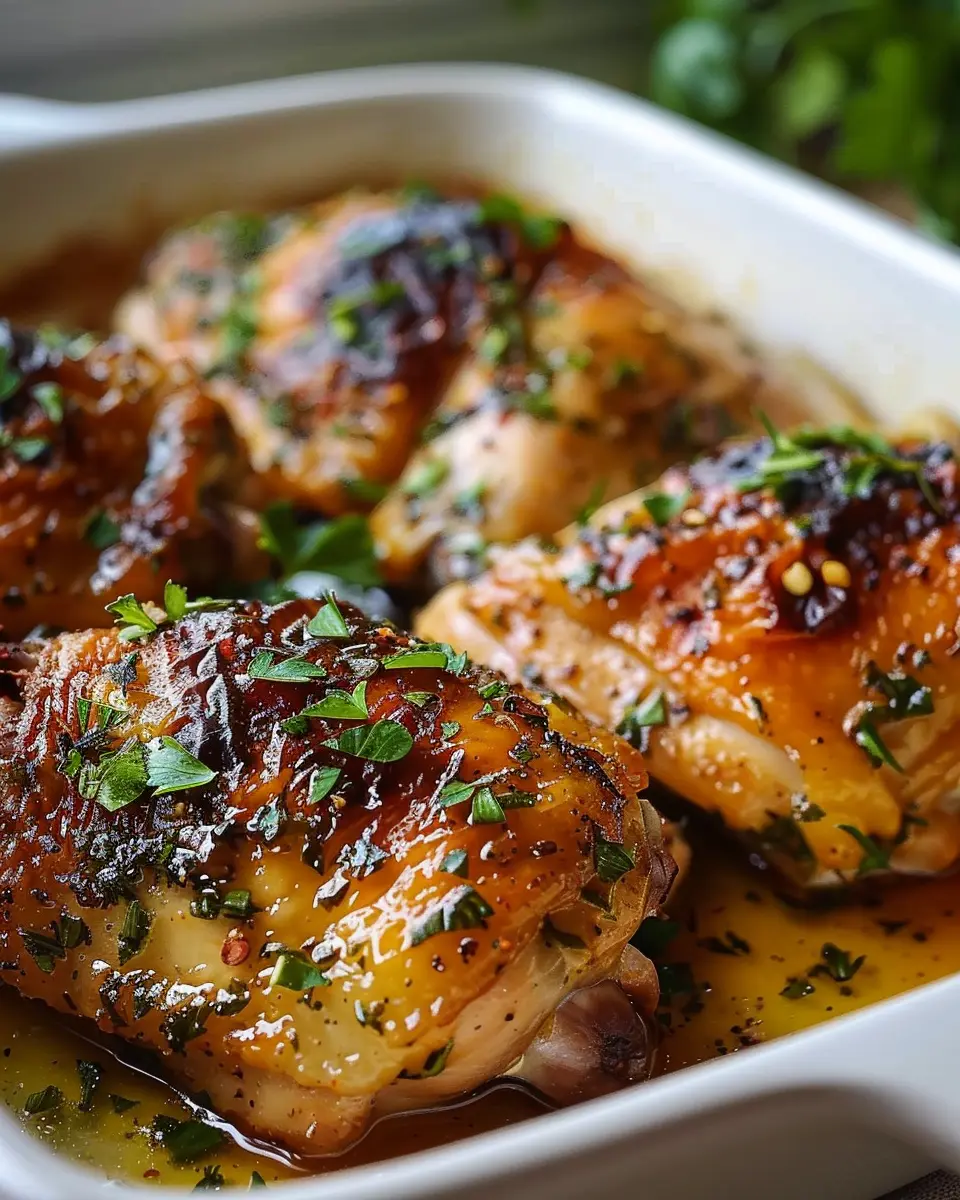 Easy Baked Chicken Thighs: Juicy and Flavorful Family Favorite