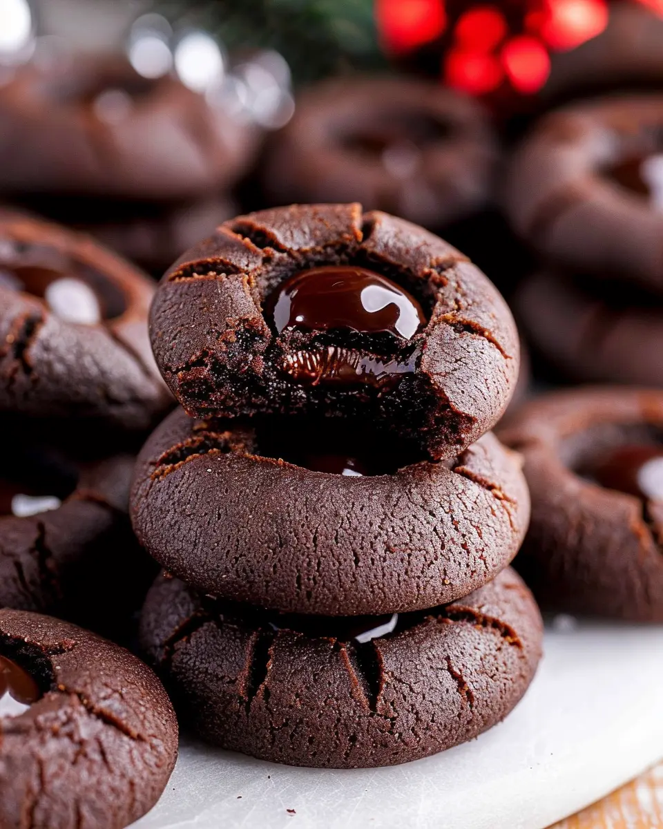 Chocolate Thumbprint Cookies: Easy Indulgence for Every Occasion