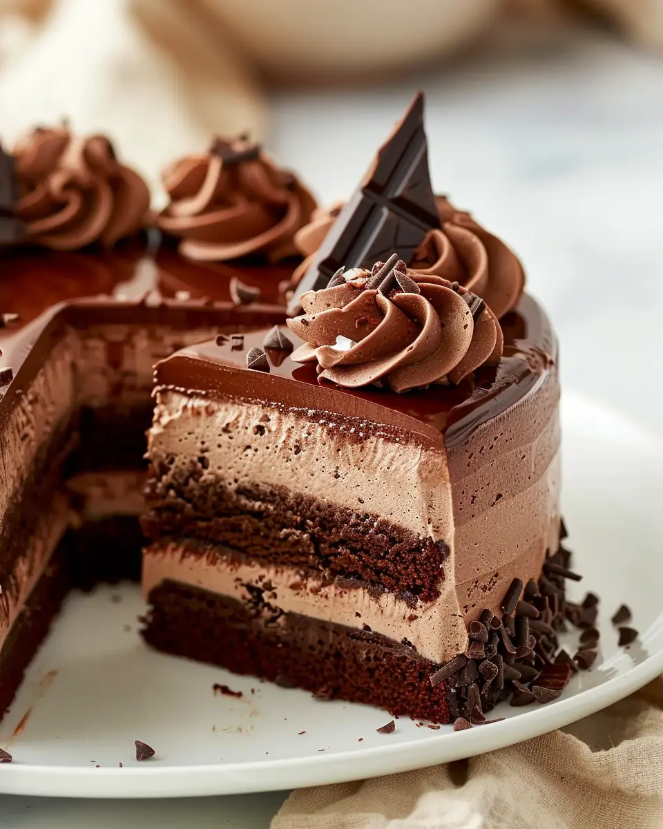 Triple Chocolate Mousse Cake Recipe: Indulgent Delight for All