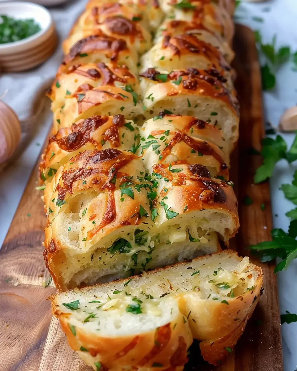 Sourdough Discard Pull-Apart Garlic Bread: The Best Comfort Food