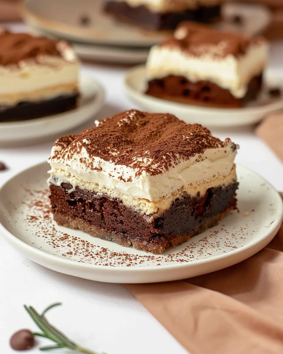 Tiramisu Brownies: Indulgent Dessert That Will Wow Your Guests