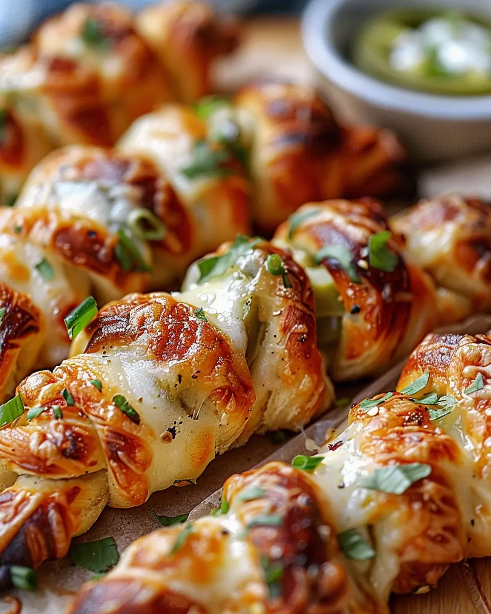 Delicious Jalapeno Popper Twists with Turkey Bacon for Game Day