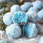 Easy Blue Christmas Truffles – 4 Ingredients & No-Bake Magic!
