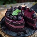 Blackberry Velvet Gothic Cake: A Dark, Lush Dessert Dream