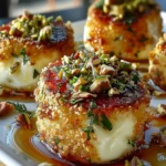 Savory Pistachio-Crusted Brie Bites: A Gourmet Delight