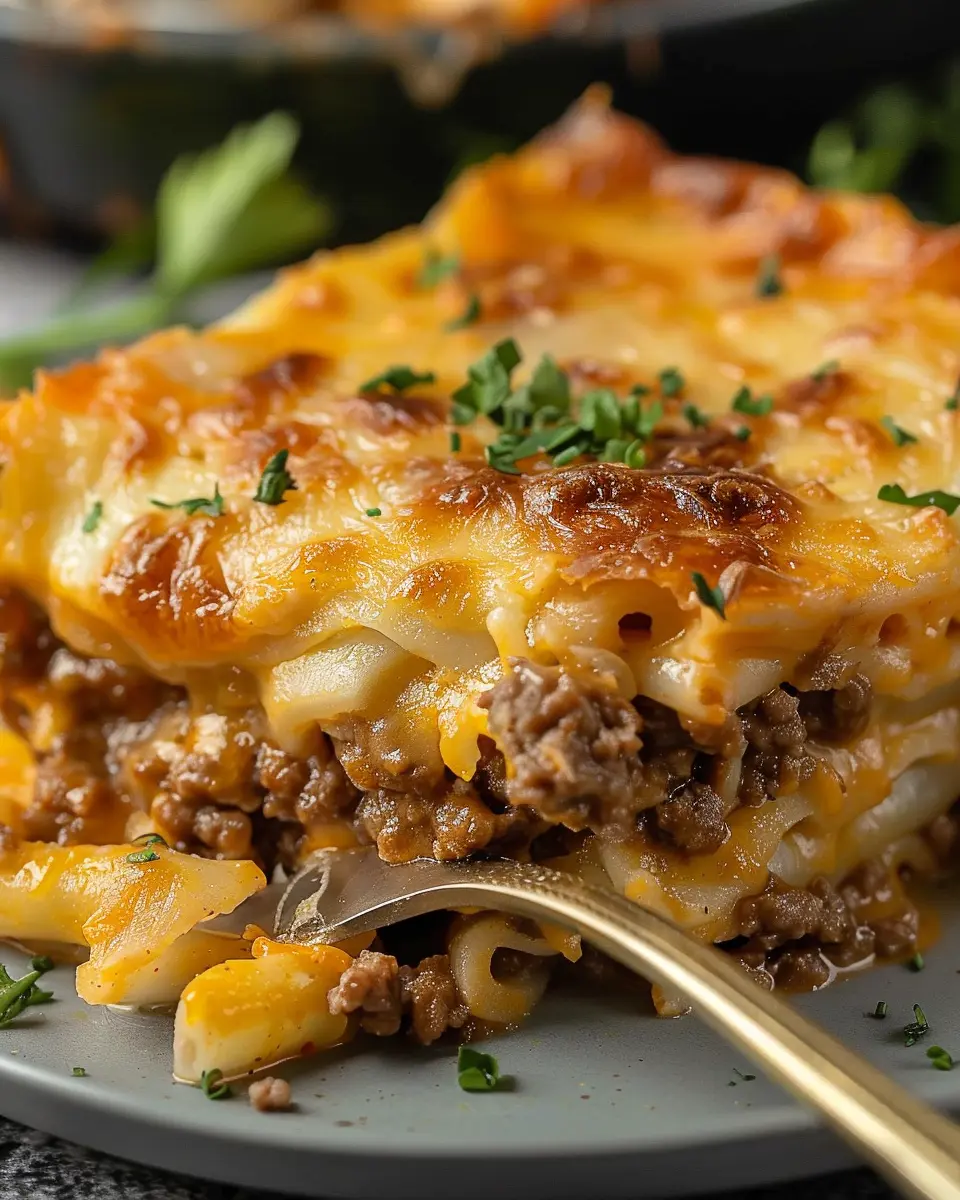 Hobo Casserole: Easy Ground Beef Recipe with Turkey Bacon Twist