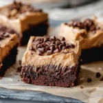 Frosted Coffee Brownies