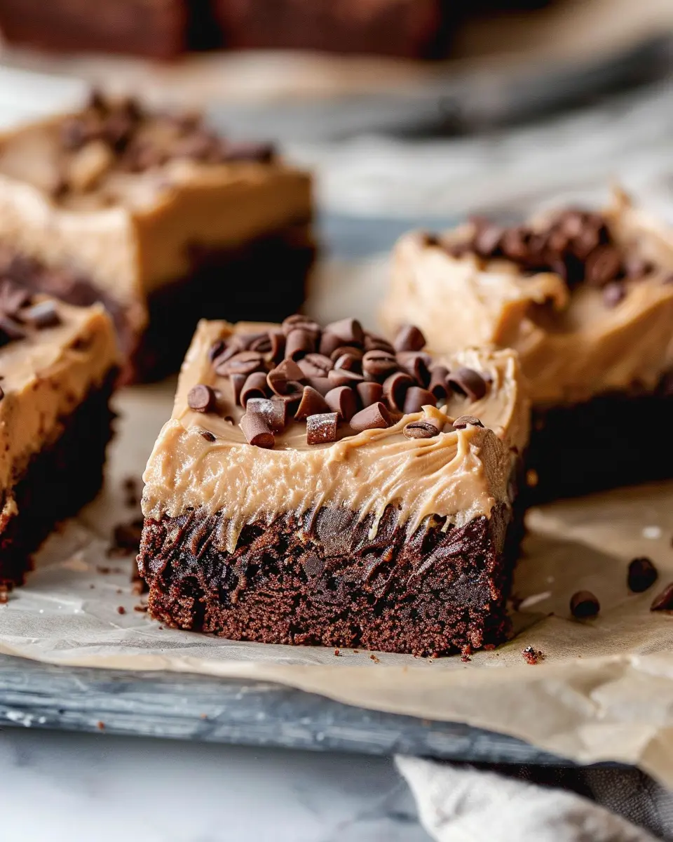 Frosted Coffee Brownies: Indulgent Treat for Coffee Lovers