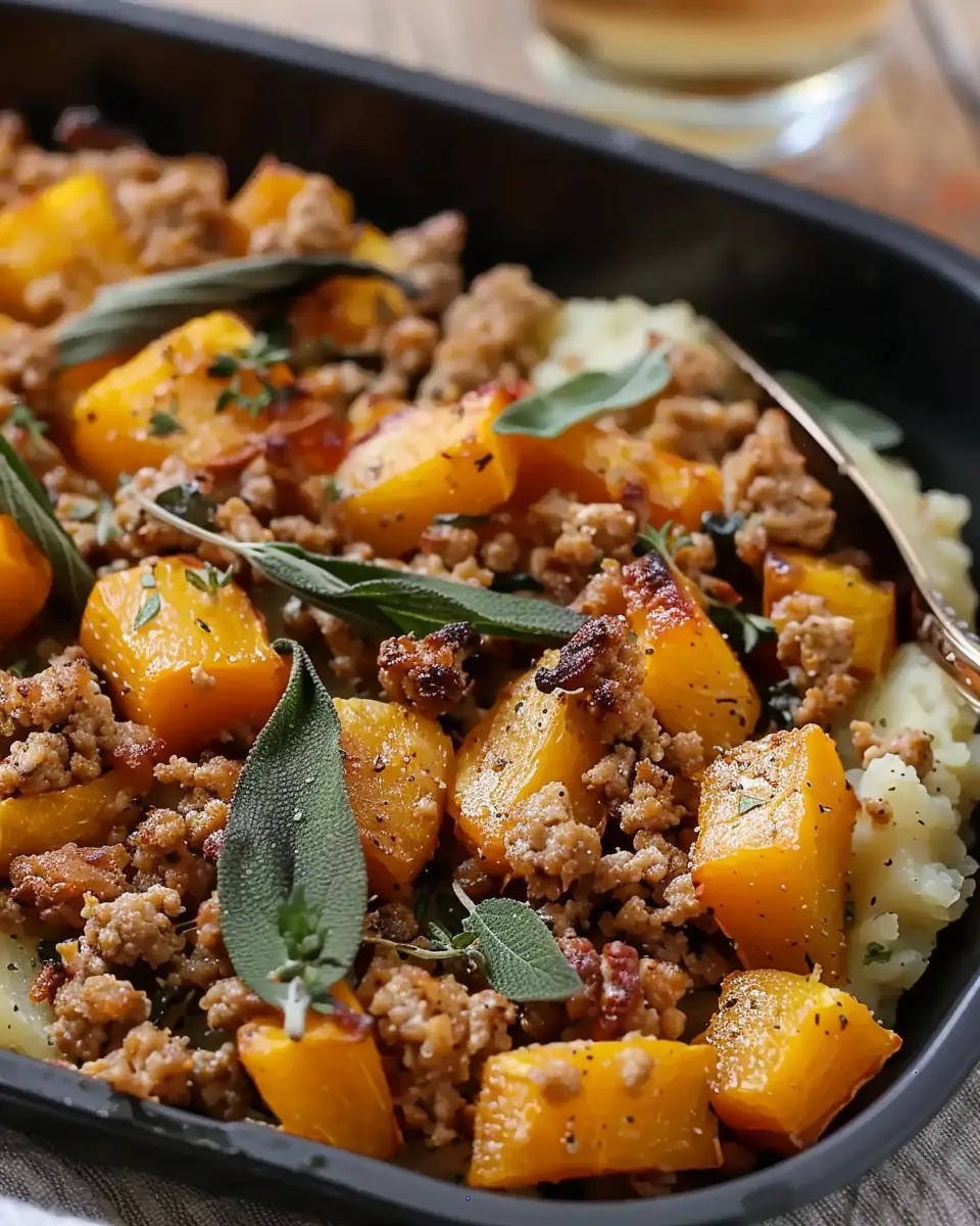 Healthy Roasted Butternut Squash with Ground Turkey: A Delicious Twist