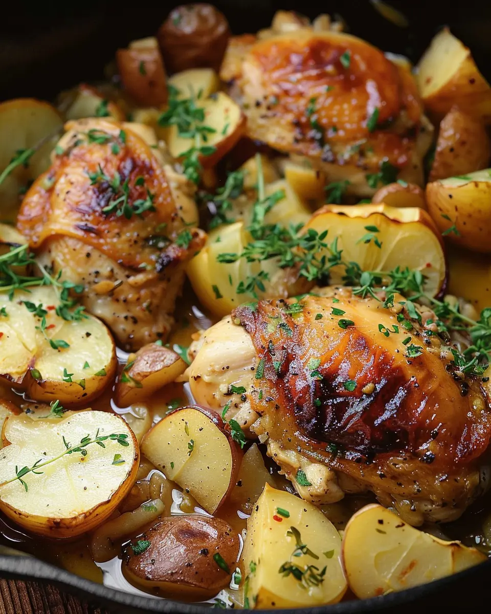 Chicken Normandy: Easy French Apple Cider Chicken Recipe