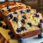 Zesty Blueberry Lemon Delight Loaf: A Refreshing Baking Experience