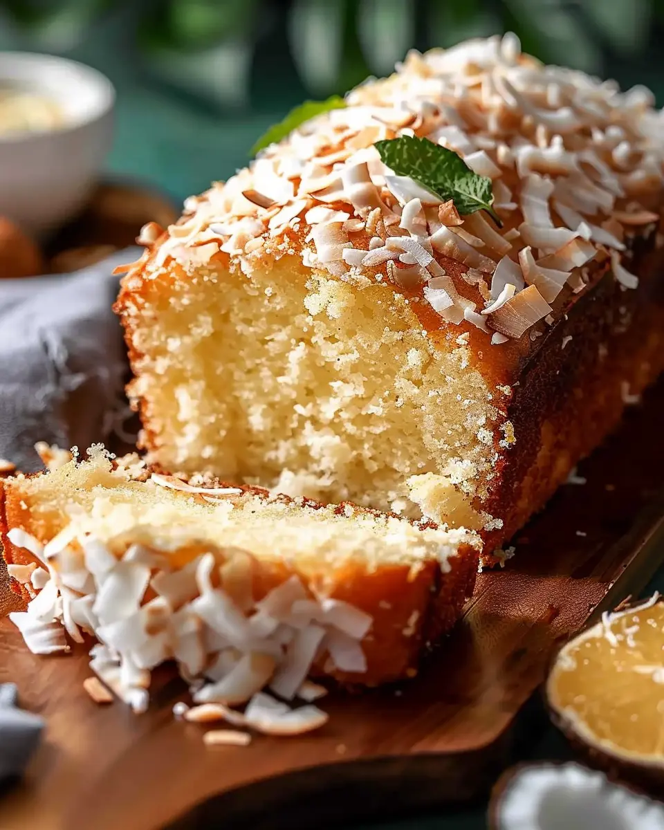 Coconut Loaf Cake: An Easy Tropical Treat for Every Occasion