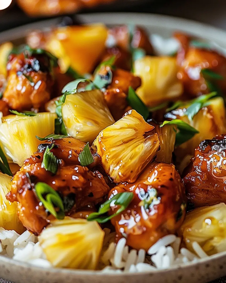 Pineapple Chicken and Rice: Effortlessly Easy and Deliciously Sweet