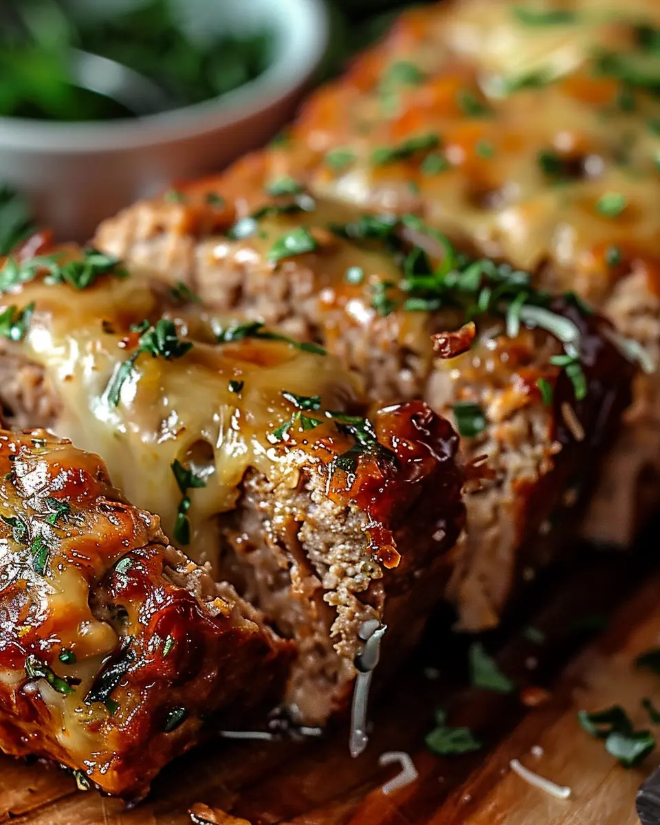 Juicy Garlic Parmesan Chicken Meatloaf: A Comfort Food Delight